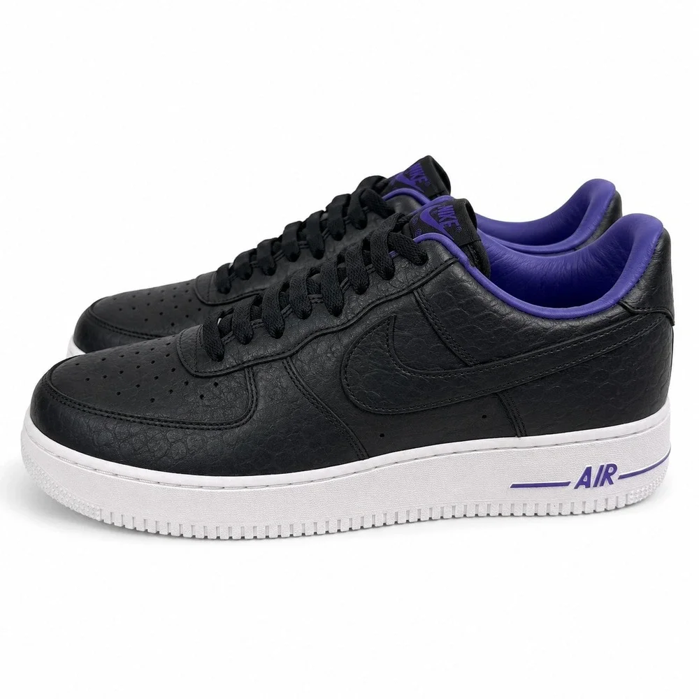 Nike Air Force 1‎ Low Premium Anthracite Court Purple 318775-021 Mens 12
